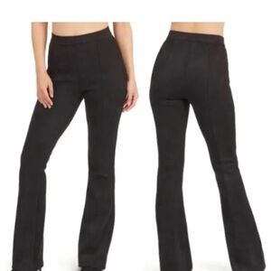 SPANX Faux Suede Flare Pants
